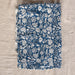 Blue Phool Jaal Blockprint Cotton Fabric-fabric-House of Ekam