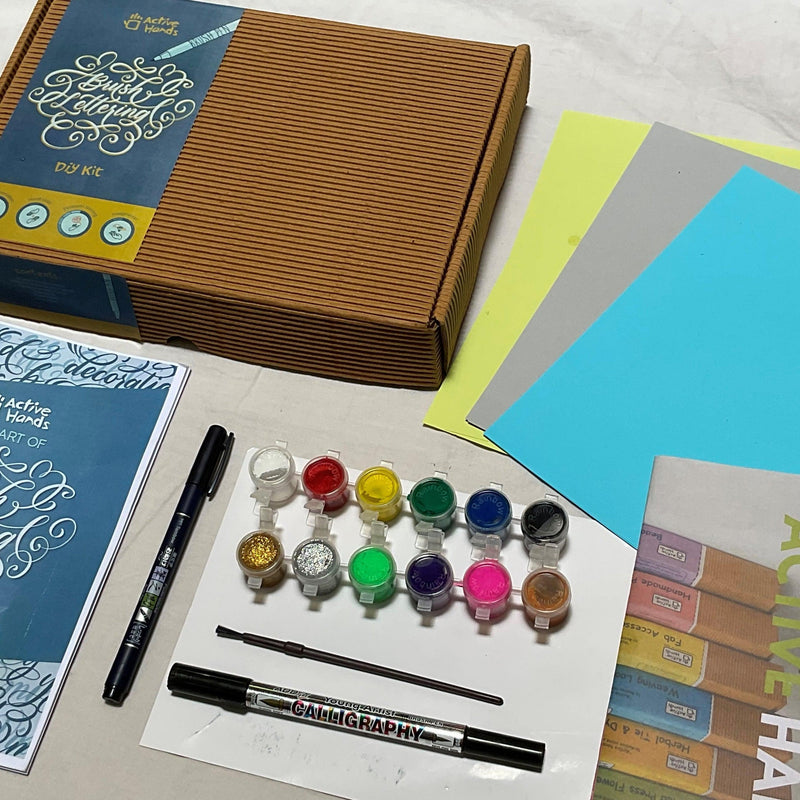 Brush Lettering DIY Kit-DIY Kit-House of Ekam