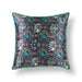 Green Patola Print Mashru Silk Cushion Cover-Cushion Covers-House of Ekam