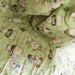 Green Snowmen Dreamland Baby Quilt-Baby quilts-House of Ekam