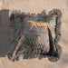 Grey Tropical Safari Ruffle Cushion Cover-Cushion Covers-House of Ekam