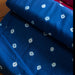 Indigo Bandhani Tie Dye Cotton Fabric-fabric-House of Ekam