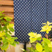 Indigo Starry Night Foil Blockprinted Cotton Rug-Rug-House of Ekam