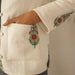 Saanjh Multi Cypress Cotton Winter Jacket-Jackets-House of Ekam